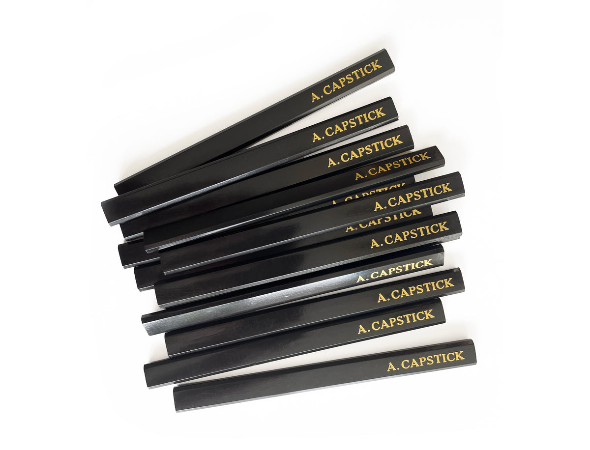 Custom Logo Embossed Carpenter Pencils
