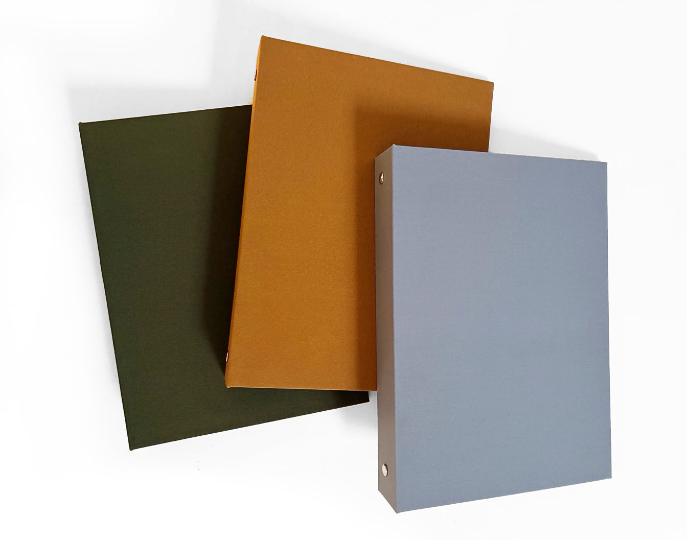 Linen 3-Ring Binder | Half-Letter Size Hardcover Binder