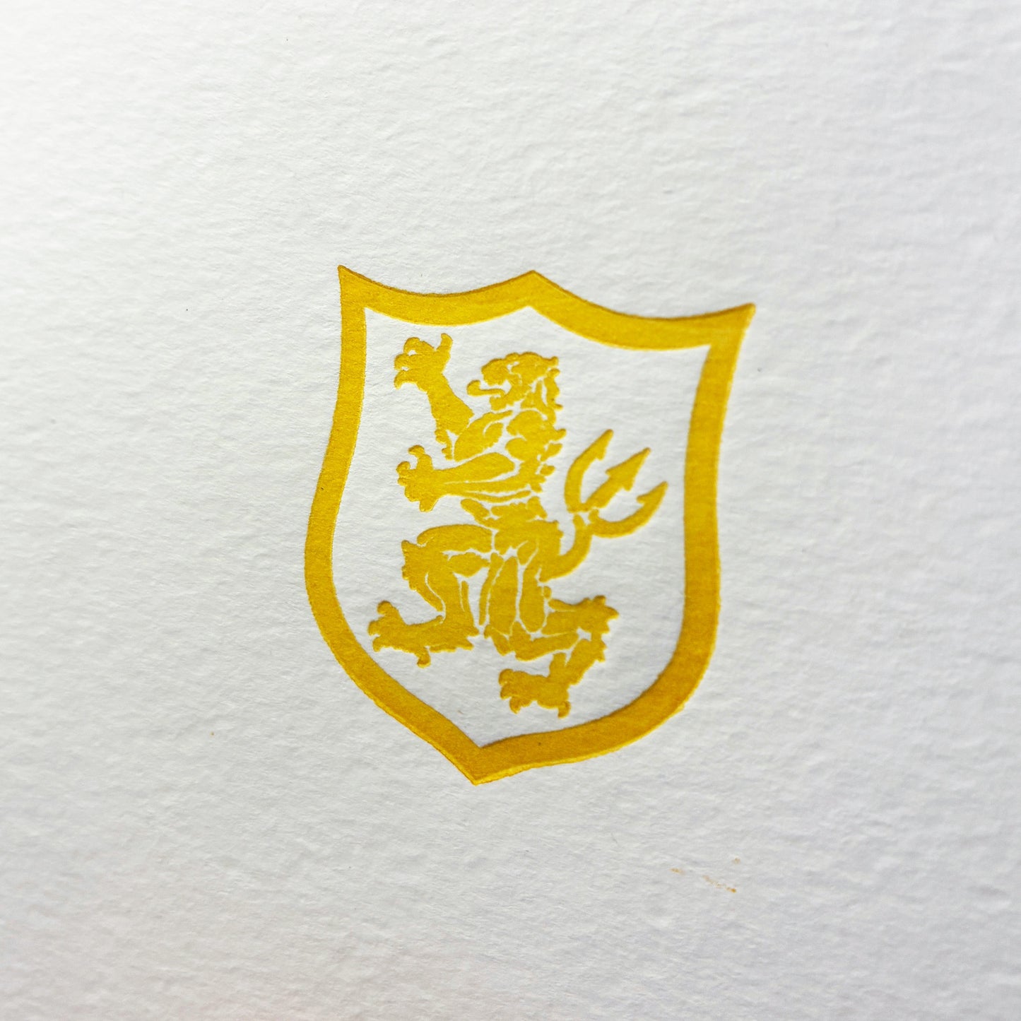 Custom Logo Letterpress Folding Card Stationery Set