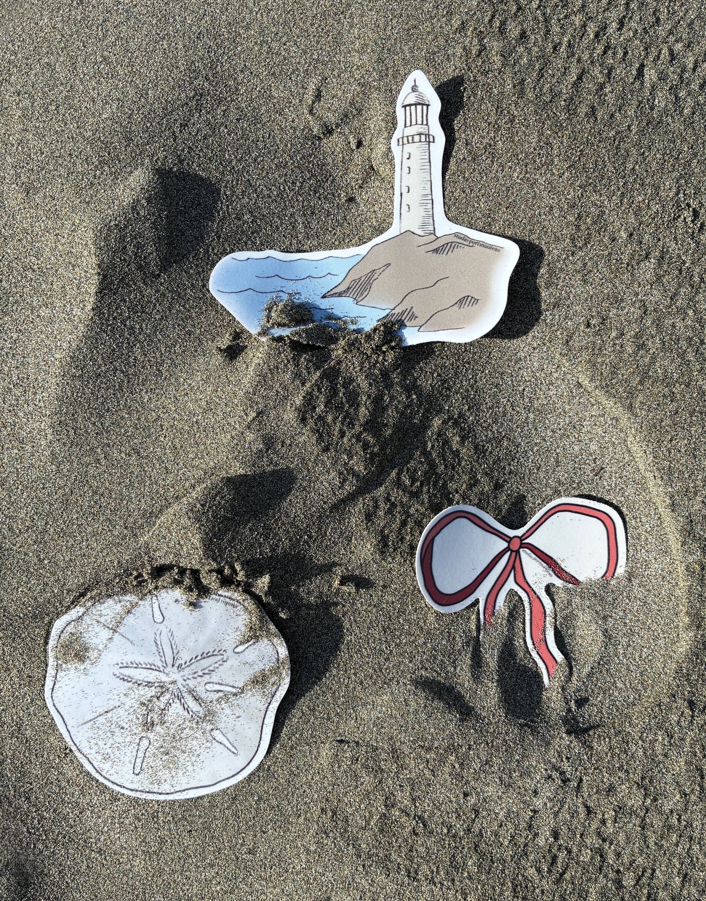 Sand Dollar Vinyl Sticker