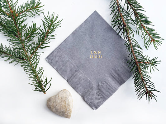 Custom Cocktail Napkins