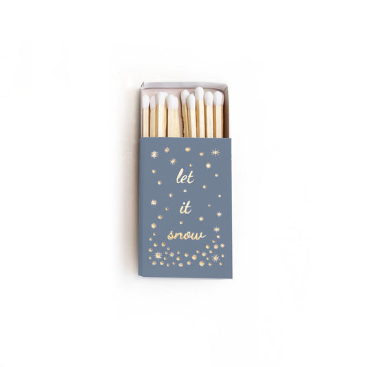 Let It Snow Matchbox | Hygge Winter Candle Lover Gift
