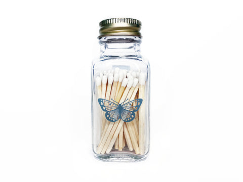 Butterfly Menagerie Jar Matches - Studio Portmanteau