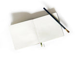 Wedding Vows Foil Embossed Square Linen Notebook - Studio Portmanteau