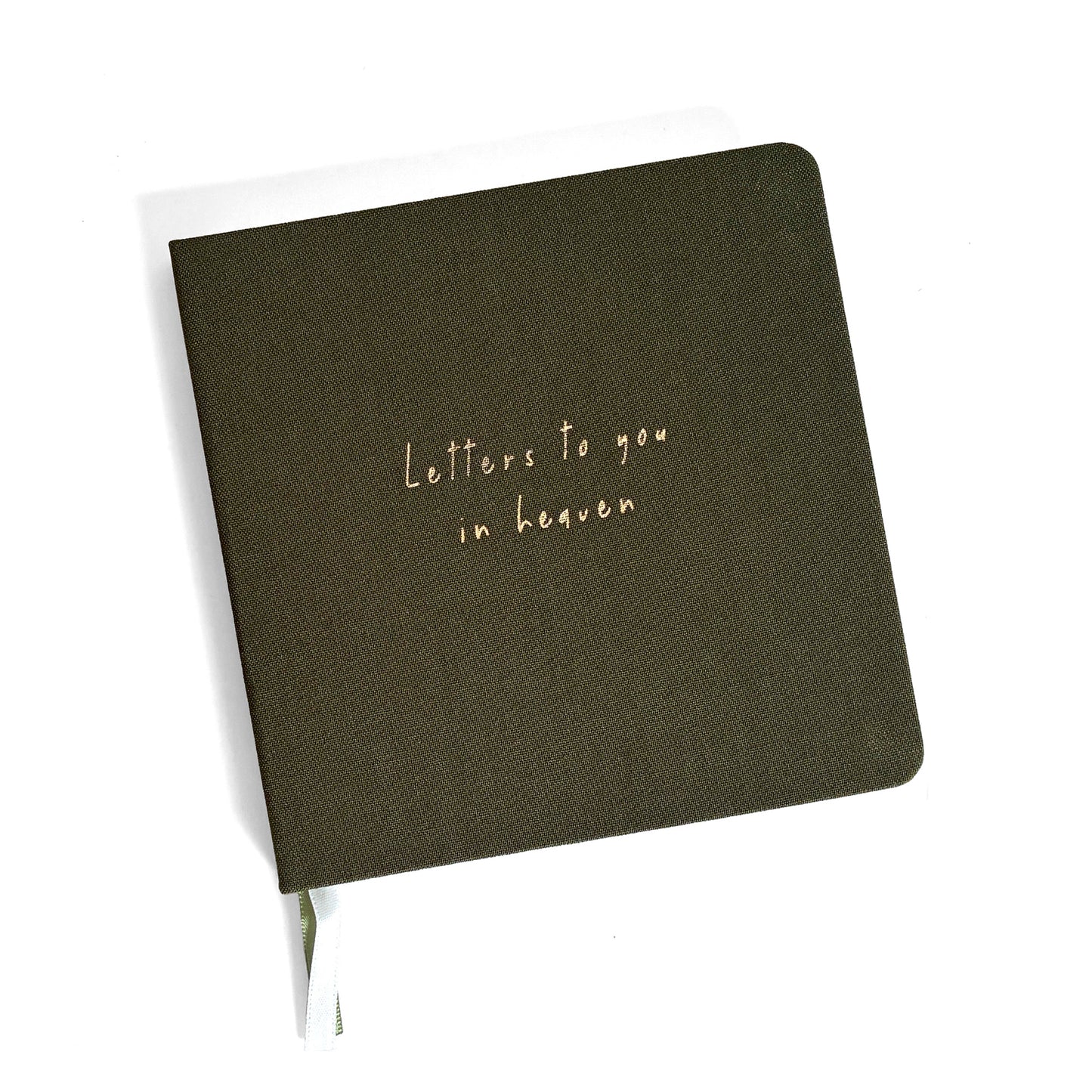 Letters to You in Heaven Linen Notebook | Grief Journal