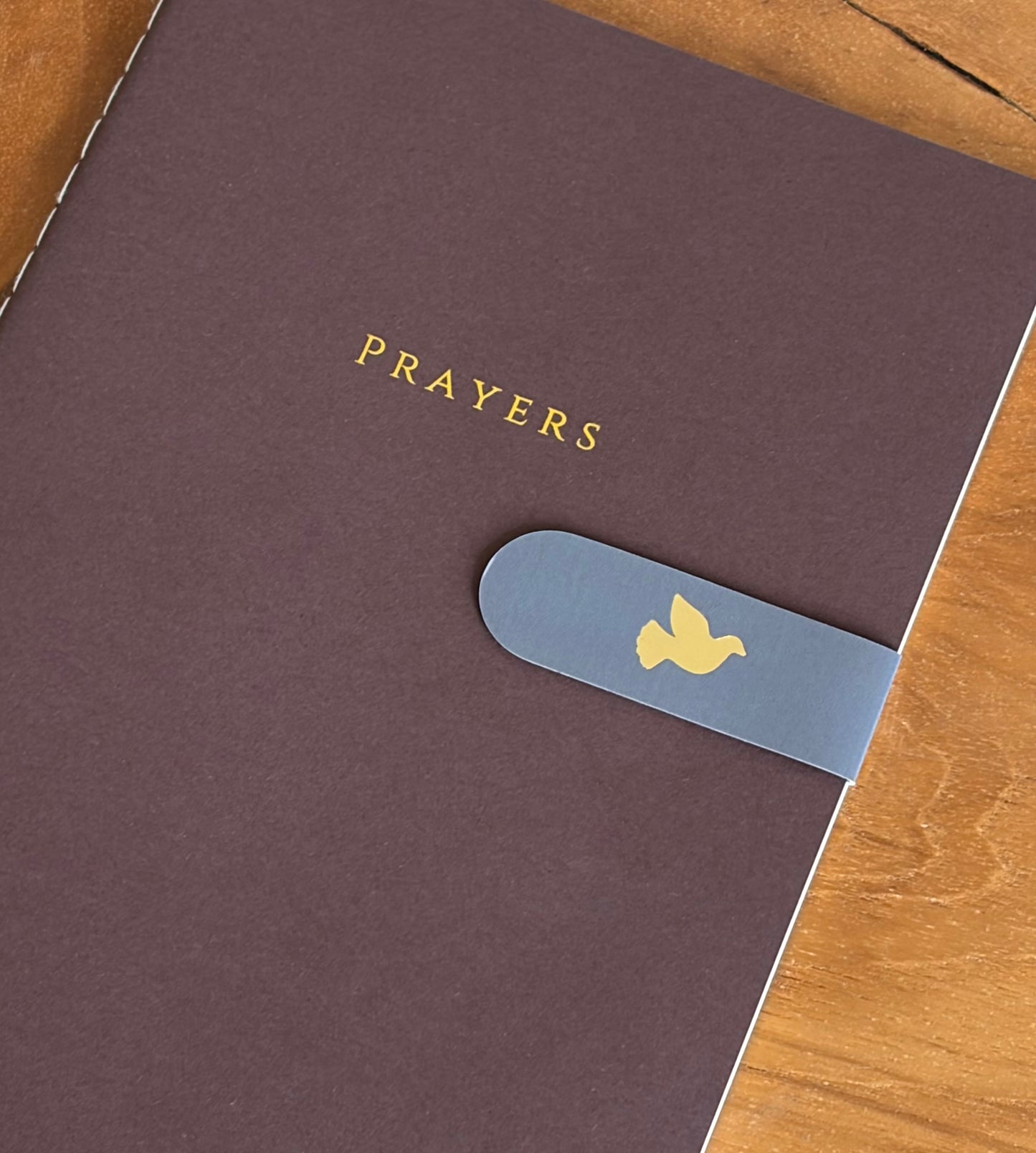 Prayer Journal | Gold Embossed Daily Devotional Log