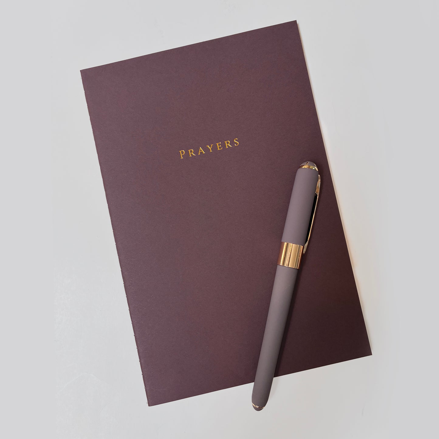 Prayer Journal | Gold Embossed Daily Devotional Log