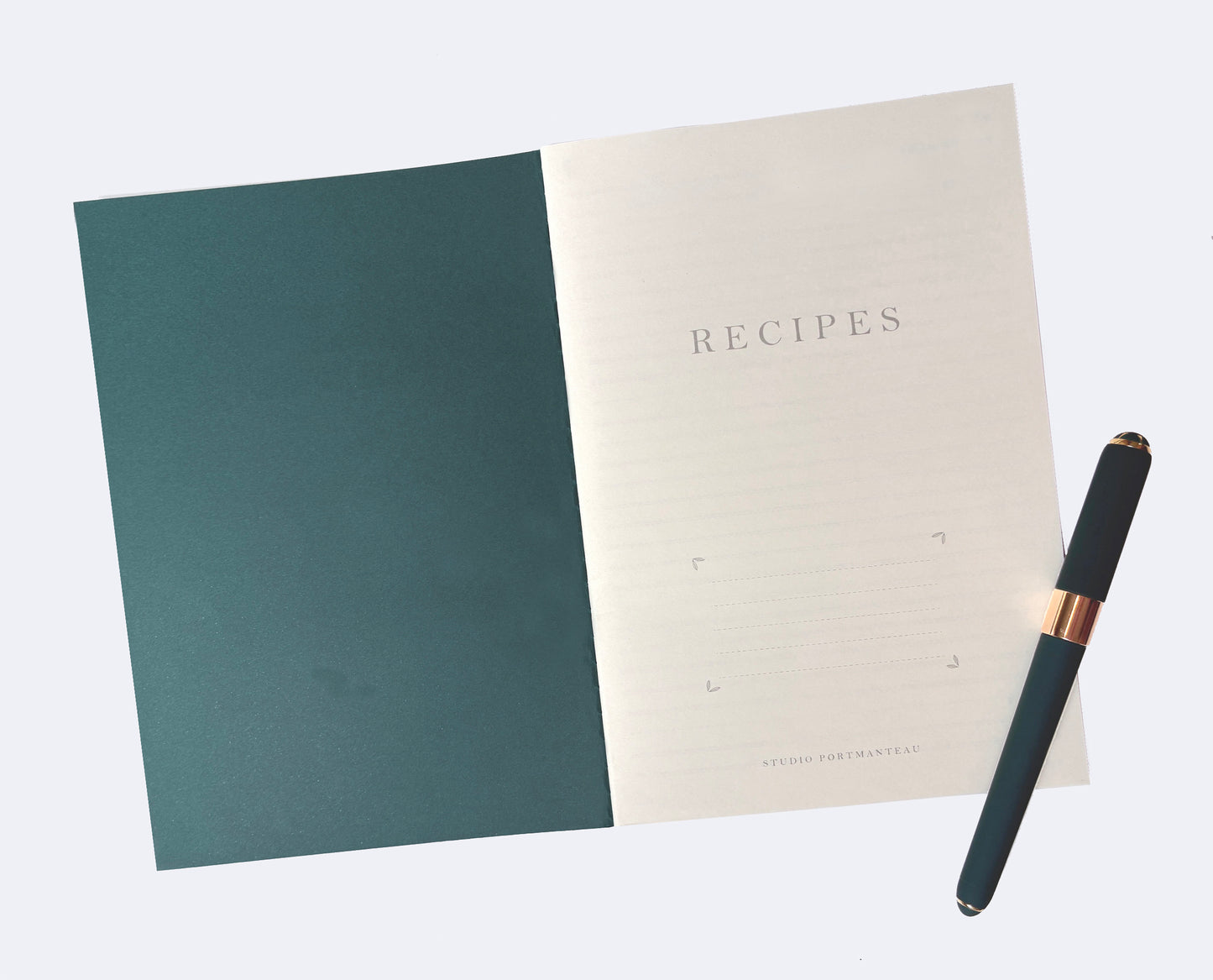 Heirloom Recipes Journal | Softcover Cooking Notebook