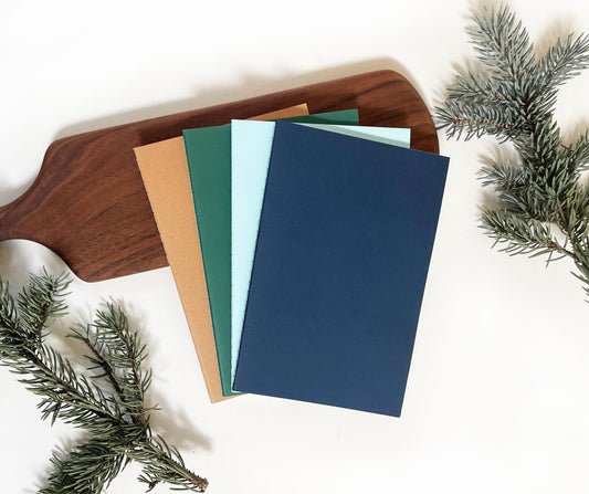 Blank Medium Saddle Stitch Note Book