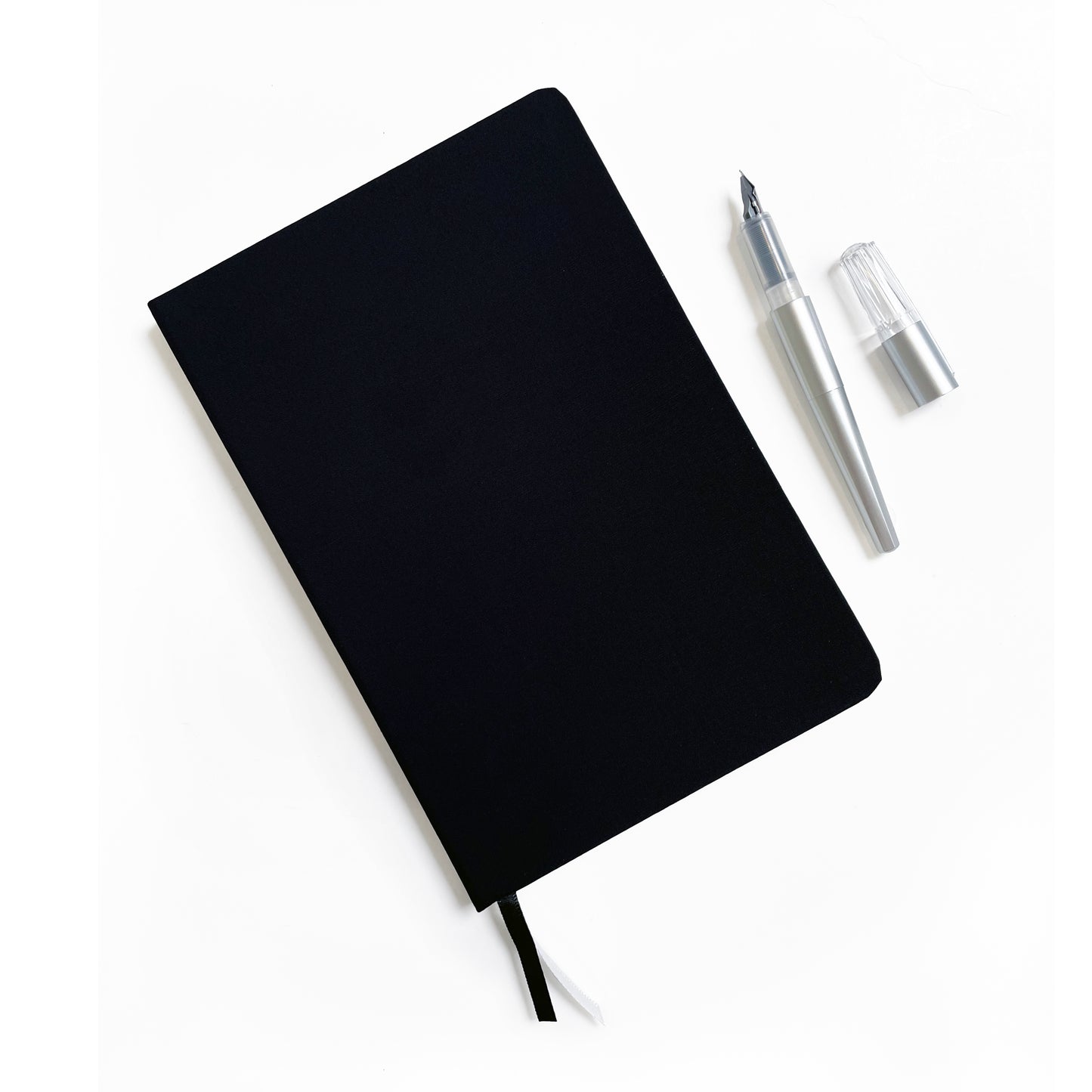 Blank A5 Linen Notebook - Neutral Tones