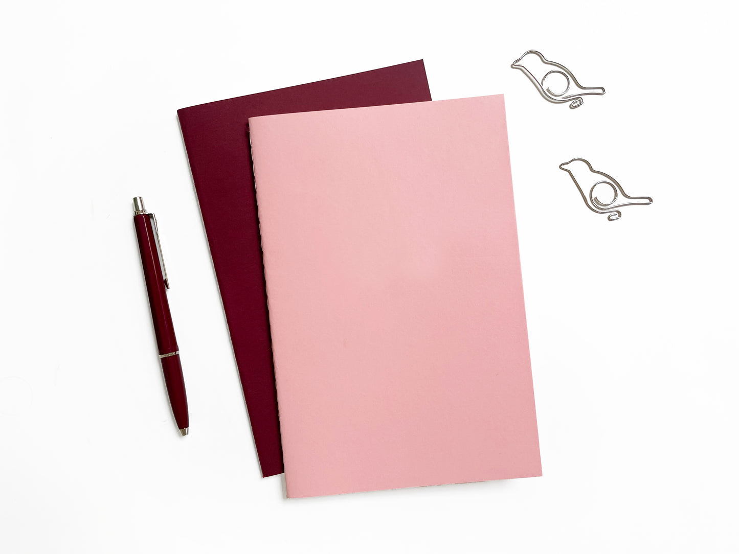 Blank Medium Saddle Stitch Note Book