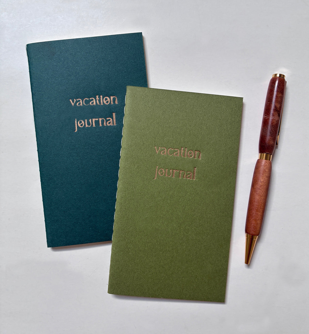 Vacation Journal Mini Saddle Stitch Notebook | Tiny Travel Notebook