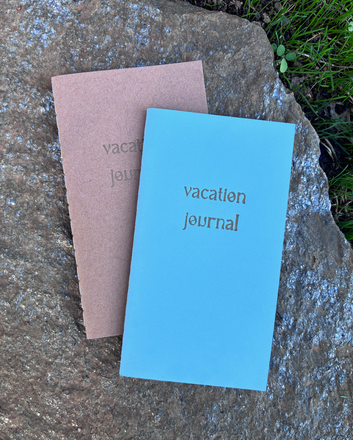 Vacation Journal Mini Saddle Stitch Notebook | Tiny Travel Notebook