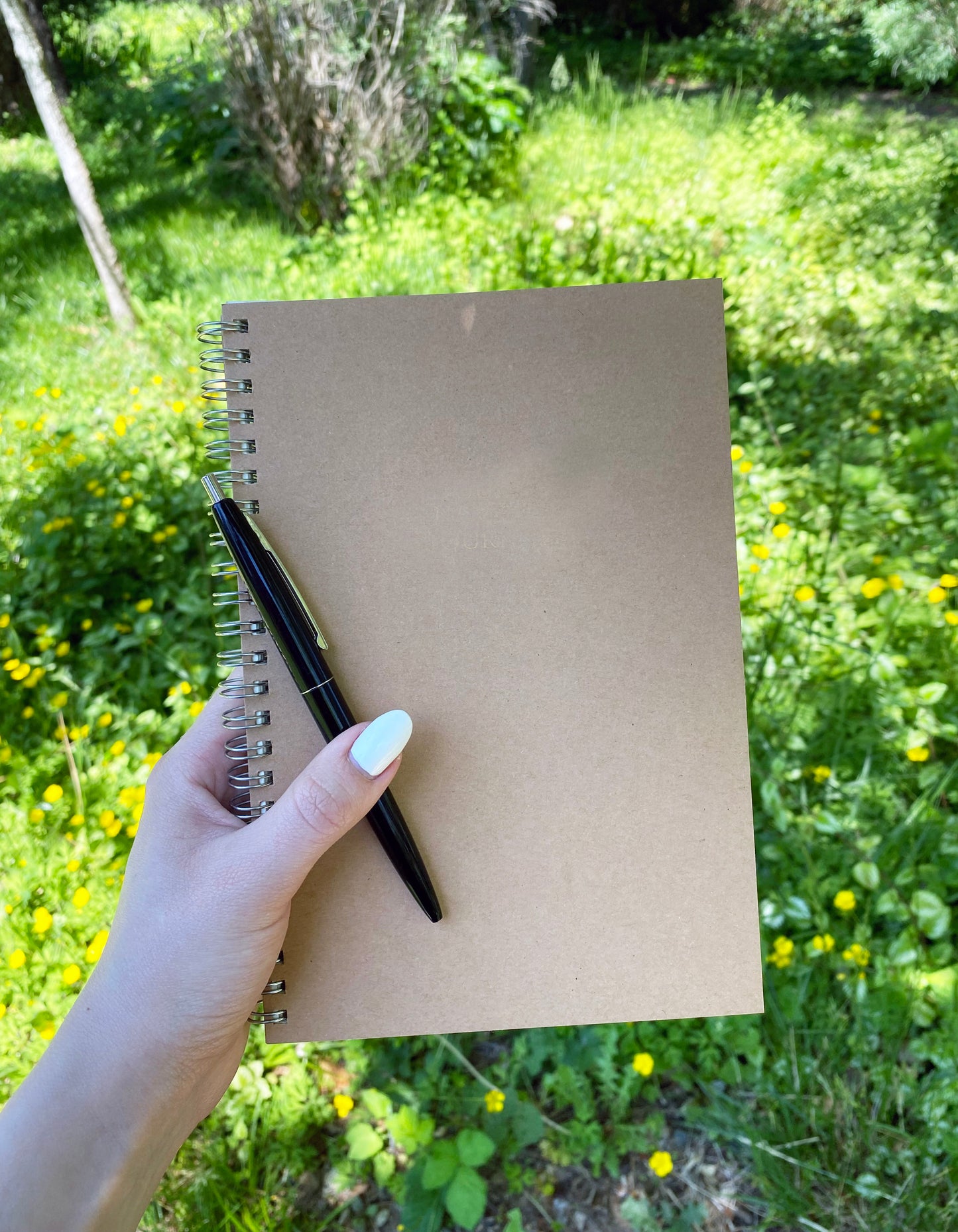Kraft Spiral Notebook