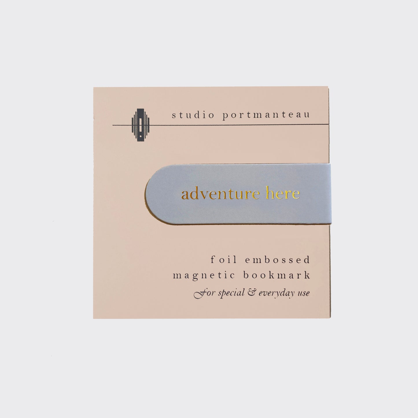 Book Lover Magnetic Bookmark Set - Foil Embossed