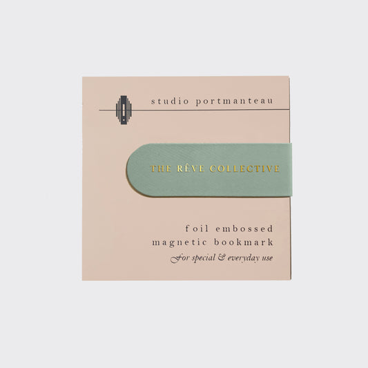 Custom Logo Foil Embossed Magnetic Bookmarks