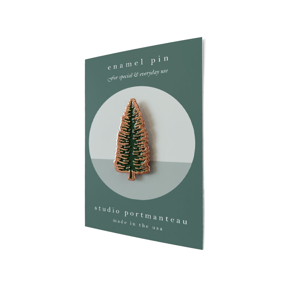 Noble Fir Enamel Pin