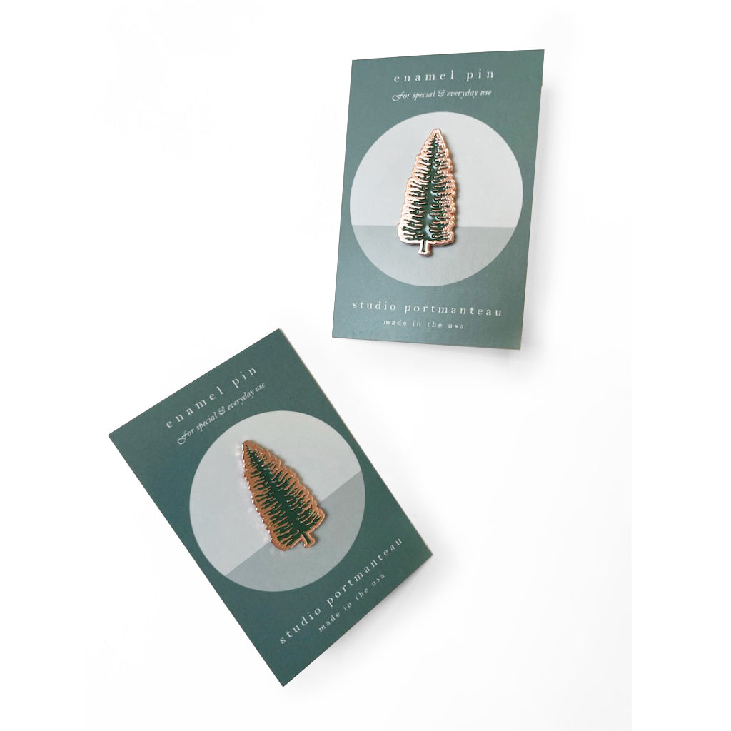 Noble Fir Enamel Pin