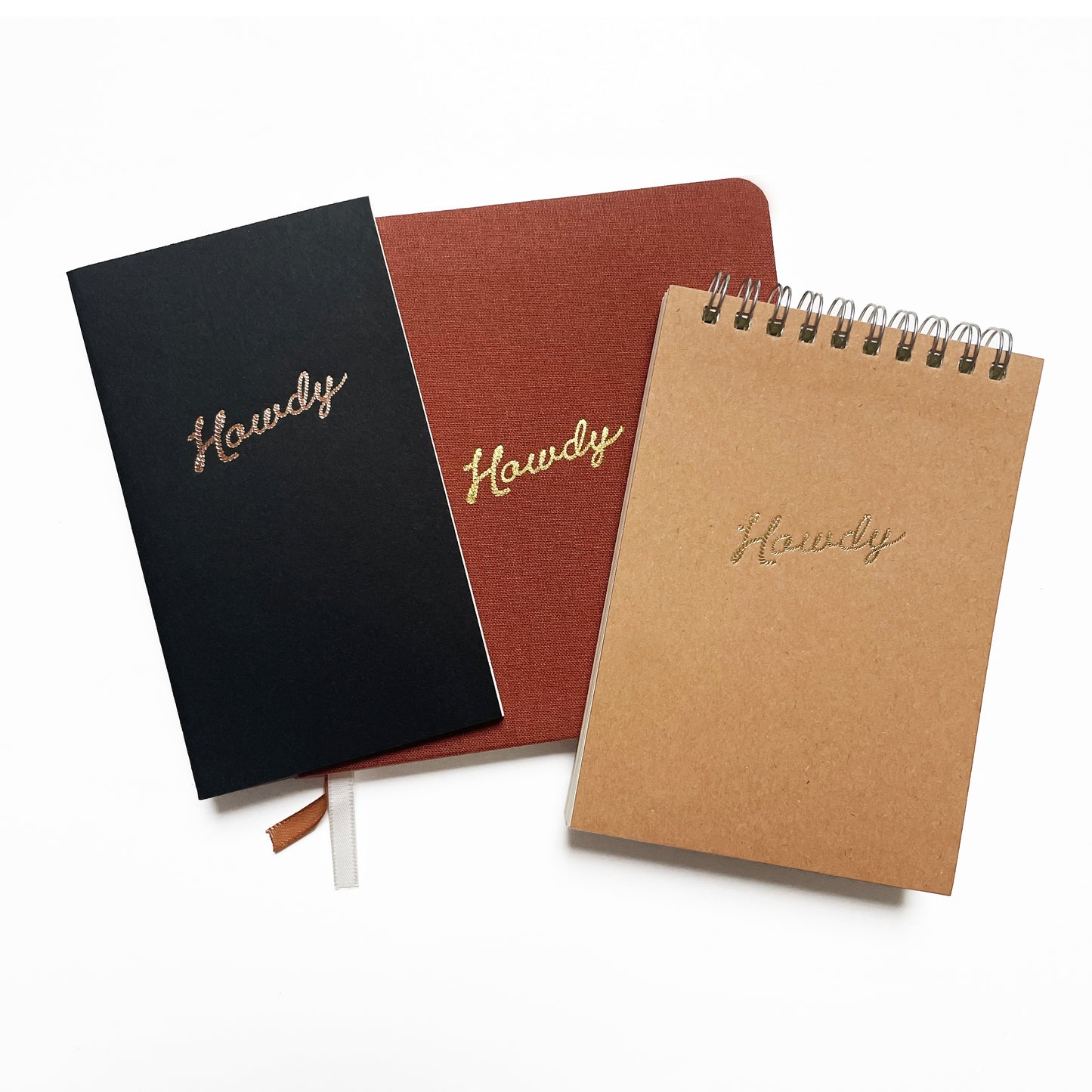 Howdy Mini Saddle Stitch Notebook