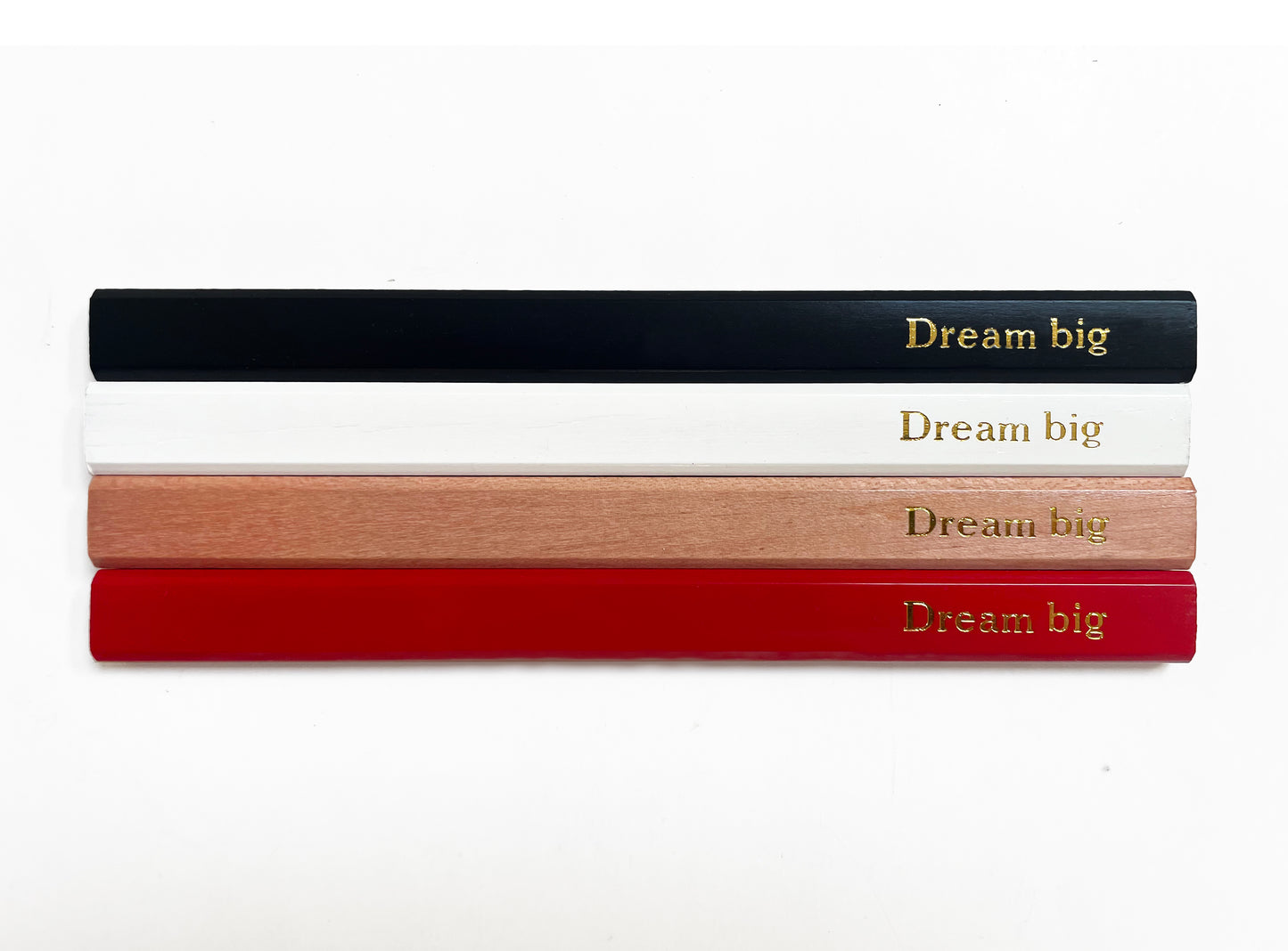 Dream Big Foil Embossed Carpenter Pencil