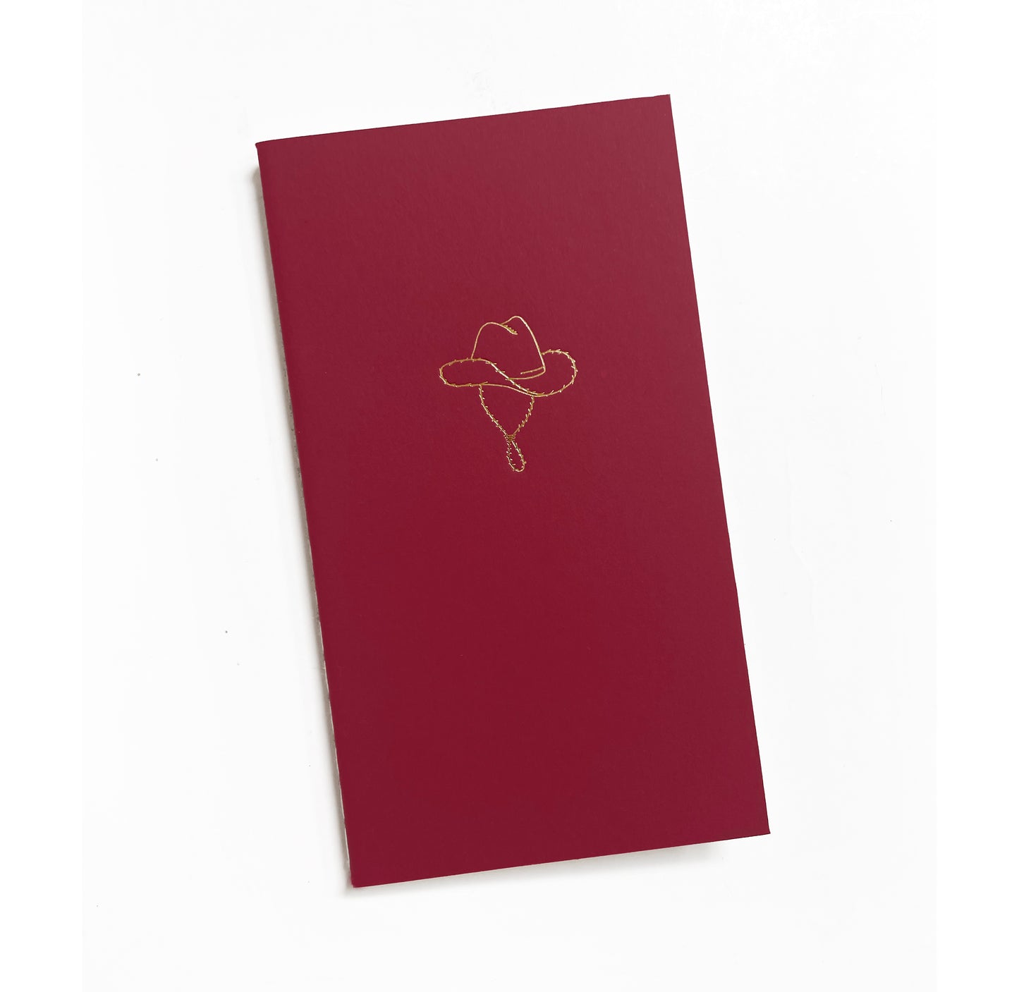 Cowboy Hat Mini Saddle Stitch Notebook