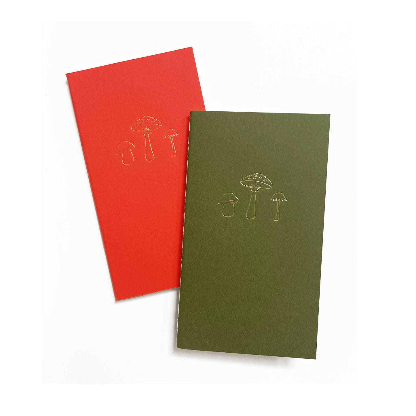 Mushroom Trio Mini Saddle Stitch Notebook