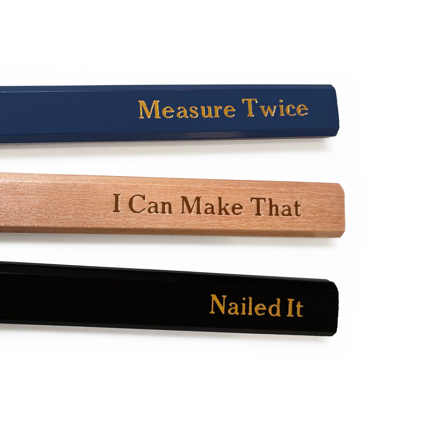 Nailed It Foil Embossed Carpenter Pencil