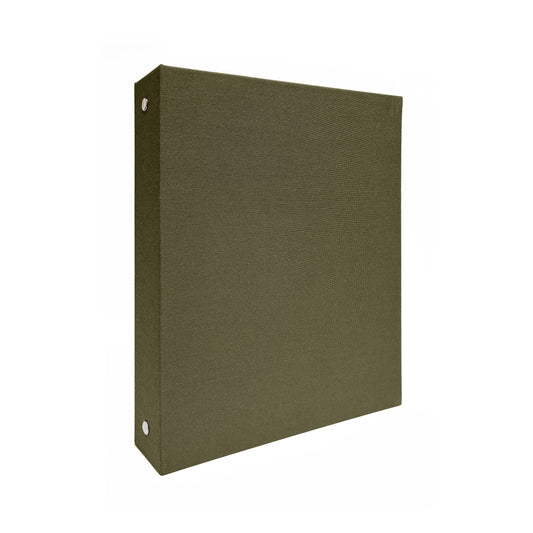 Linen 3-Ring Binder | Half-Letter Size Hardcover Binder