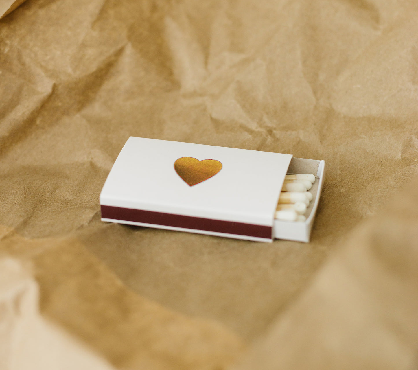 Classic Heart Matchbox