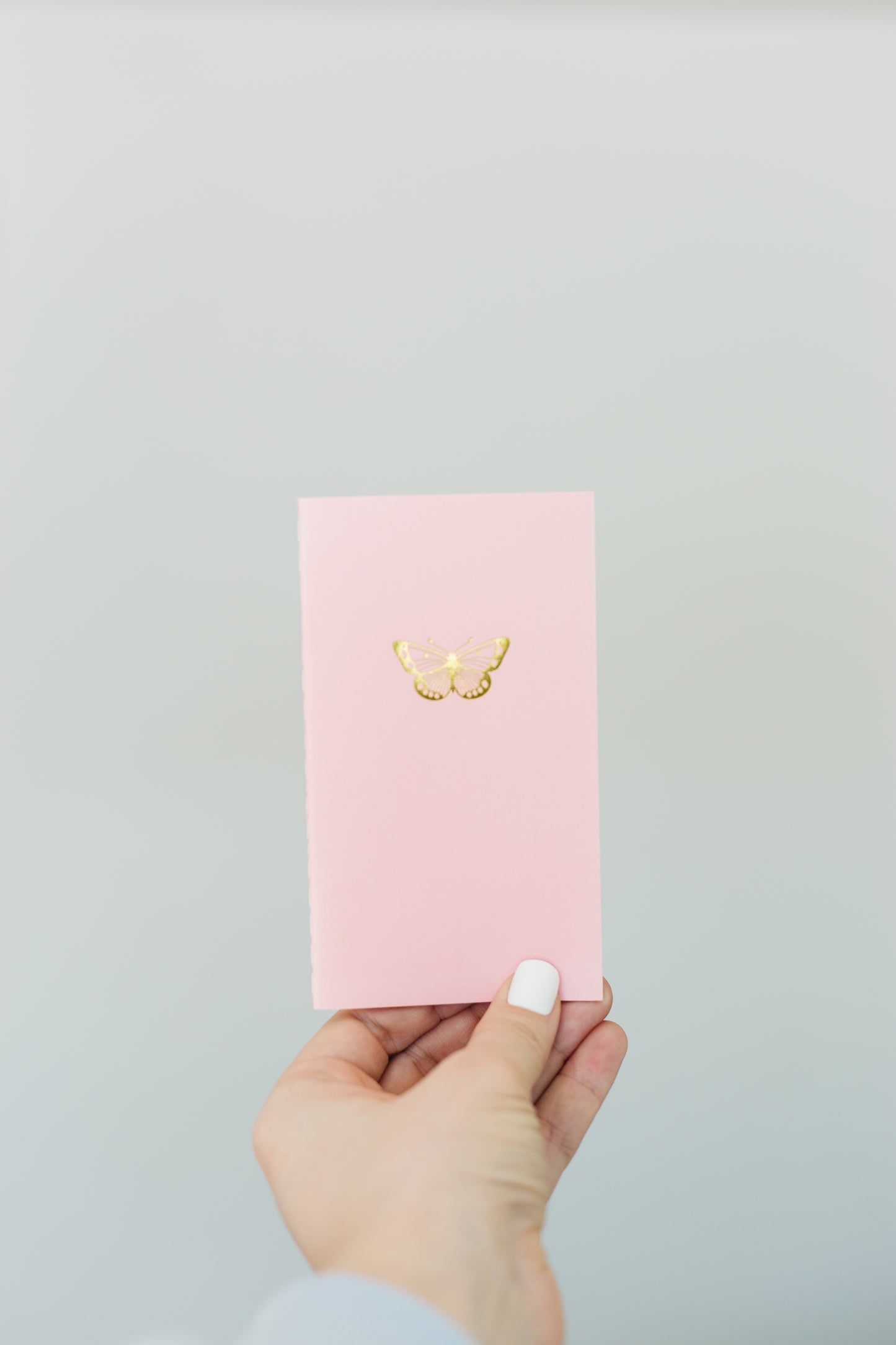 Foil Embossed Butterfly Menagerie Mini Saddle Stitch Notebook