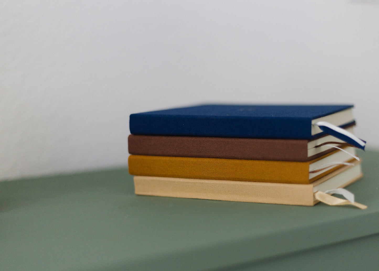 Lighthouse Foil Embossed Square Linen Notebook