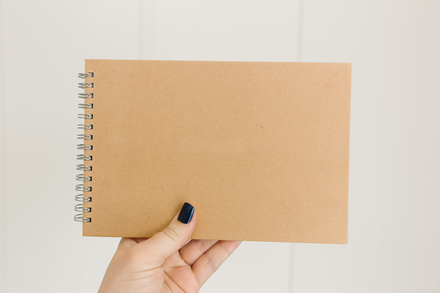 Kraft Spiral Hardcover Notebook