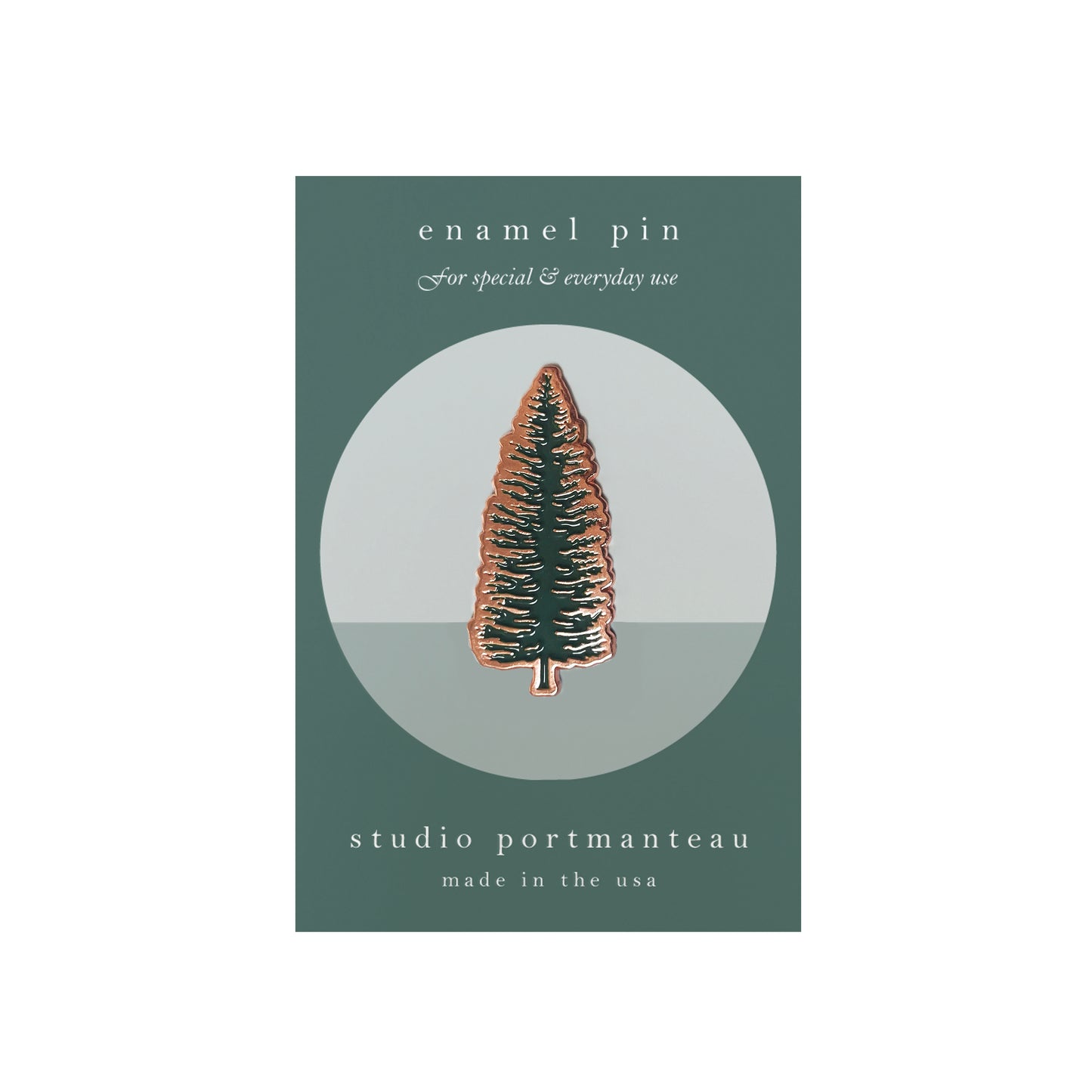 Noble Fir Enamel Pin