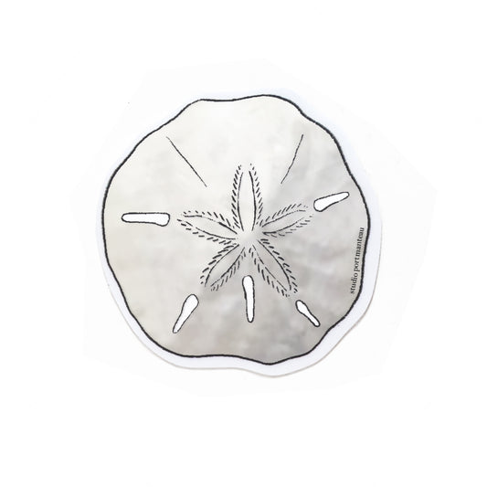 Sand Dollar Vinyl Sticker
