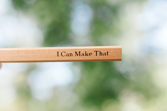 I Can Make That Foil Embossed Carpenter Pencil