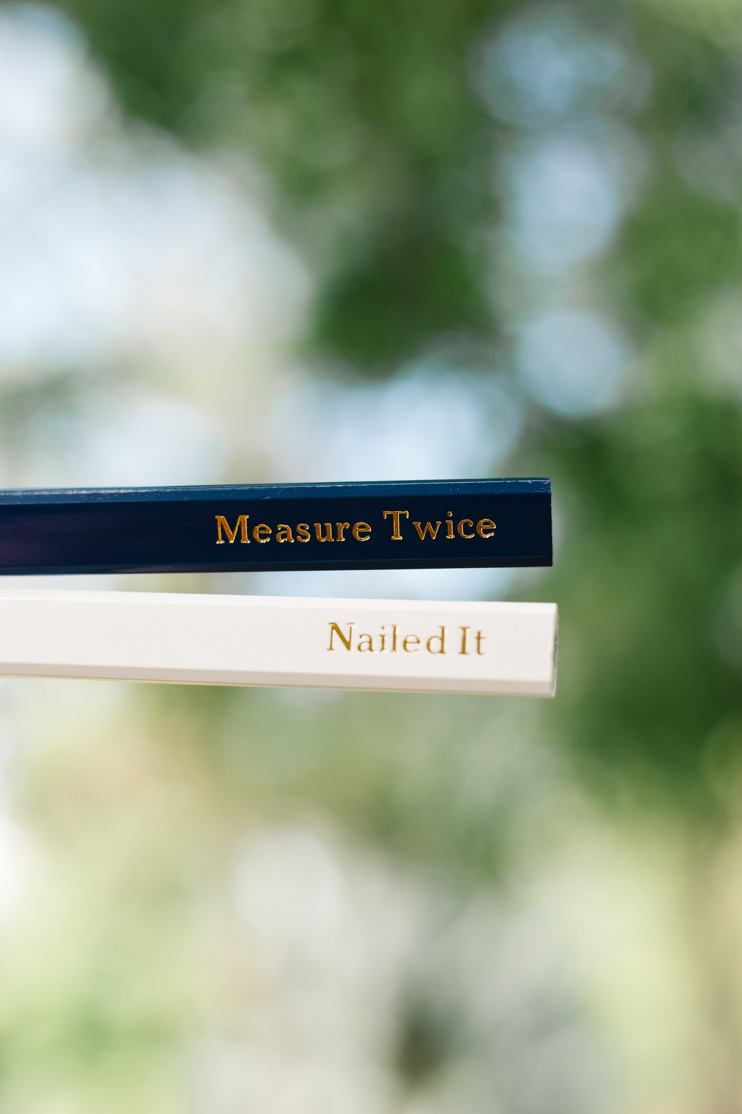 Nailed It Foil Embossed Carpenter Pencil