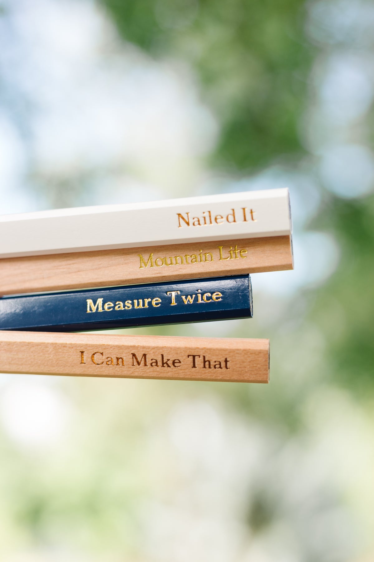 Custom Logo Embossed Carpenter Pencils