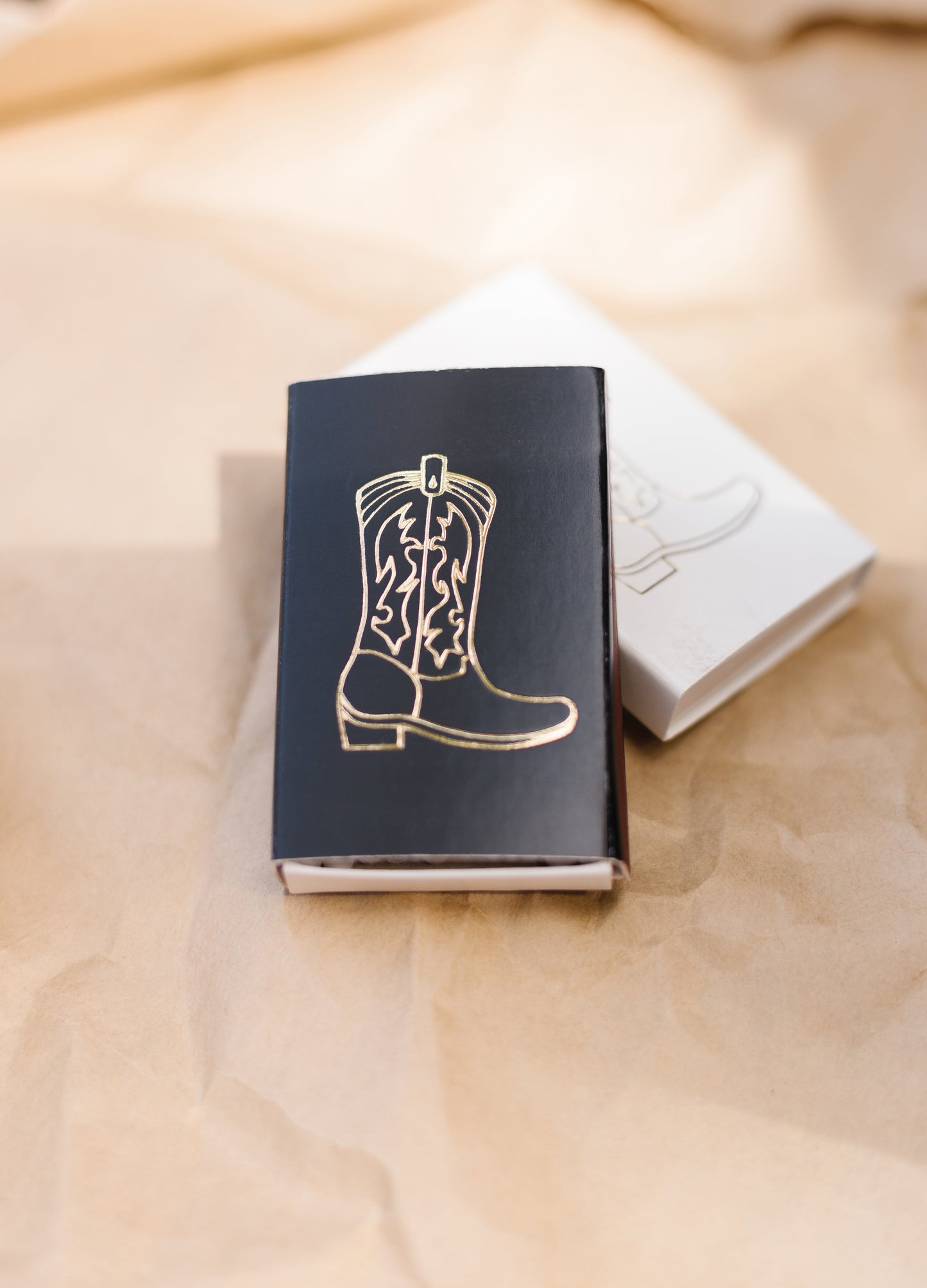 Cowboy Boot Matchbox