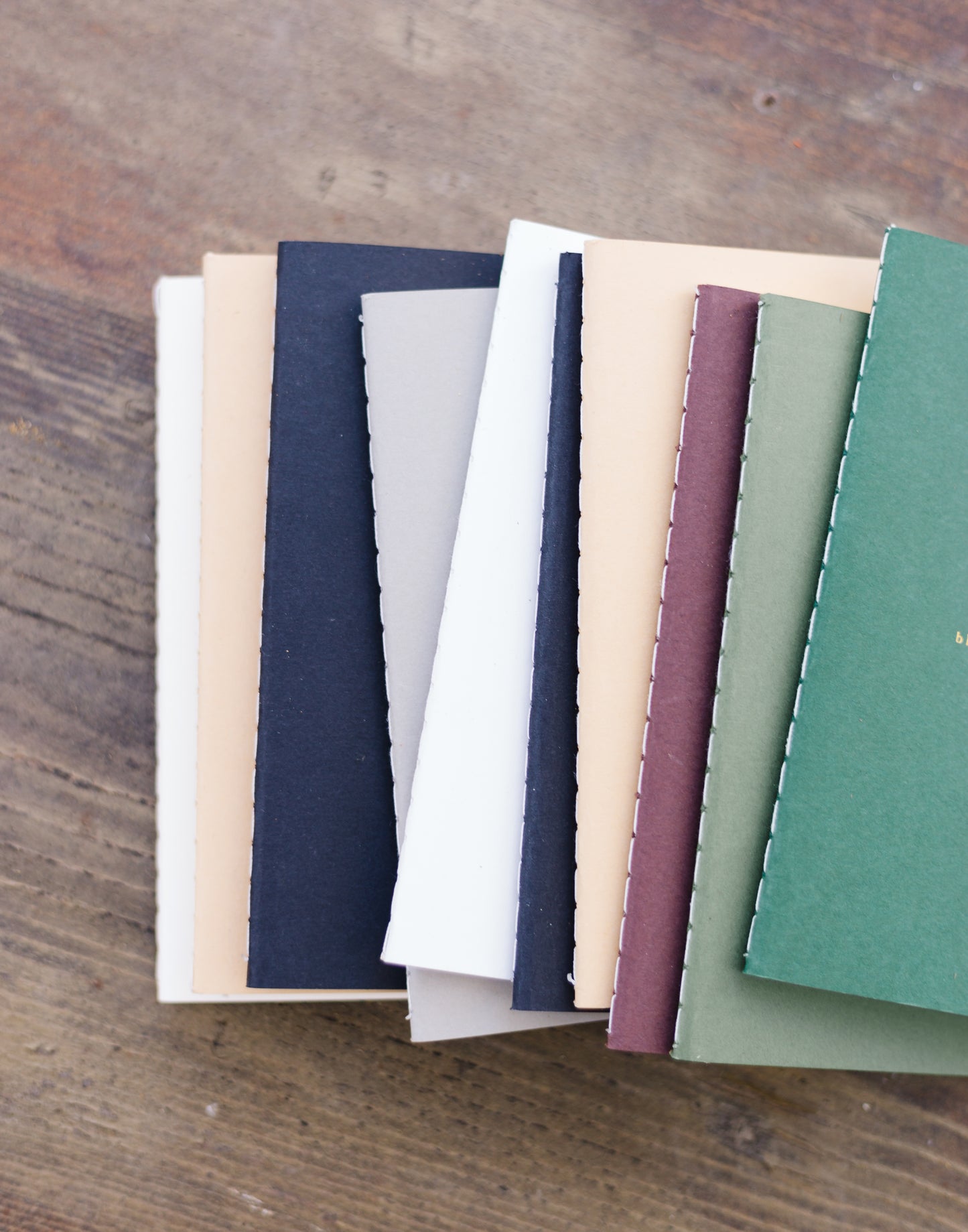 Custom Logo Foil Embossed Mini Saddle Stitch Notebooks