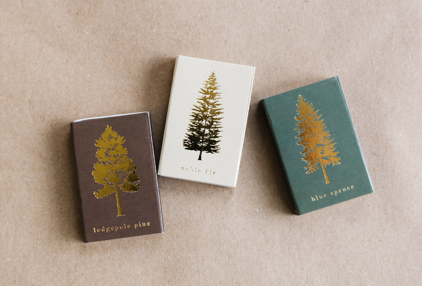 Blue Spruce Tree Matchbox