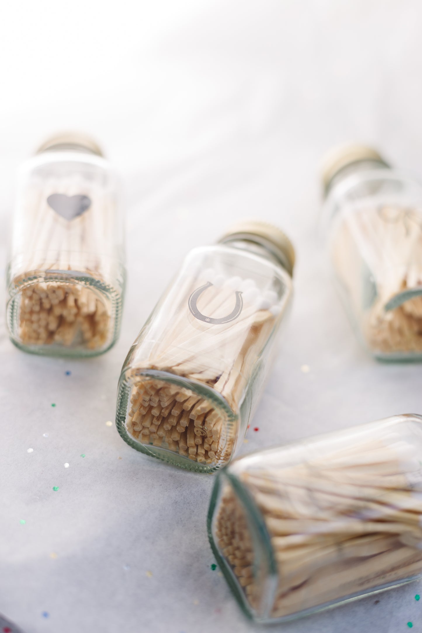 Sand Dollar 2" White Match Jar | Ocean Match Holder