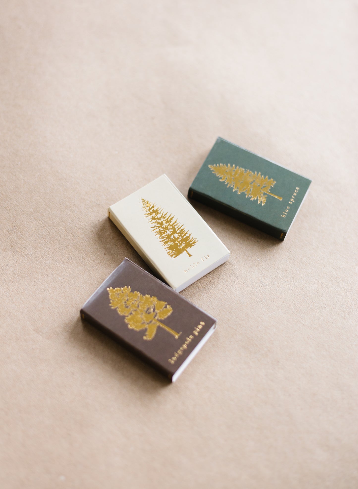 Noble Fir Tree Matchbox
