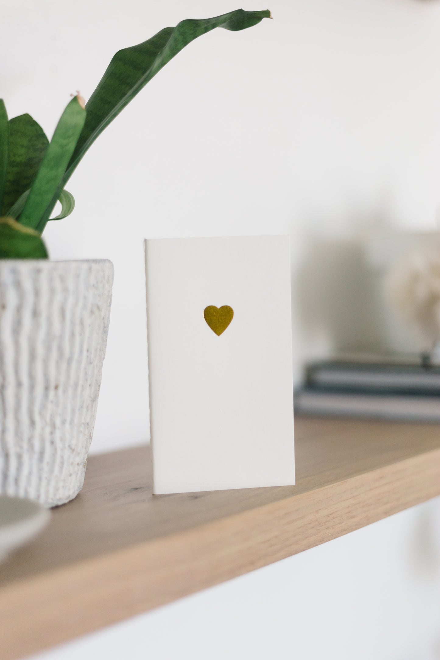 Classic Heart Mini Saddle Stitch Notebook | Be Mine Notebook