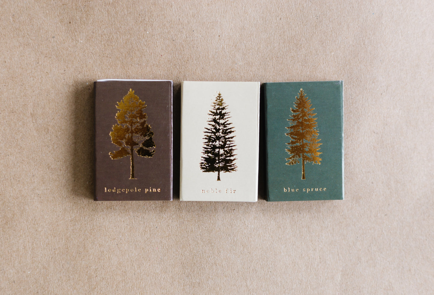 Blue Spruce Tree Matchbox