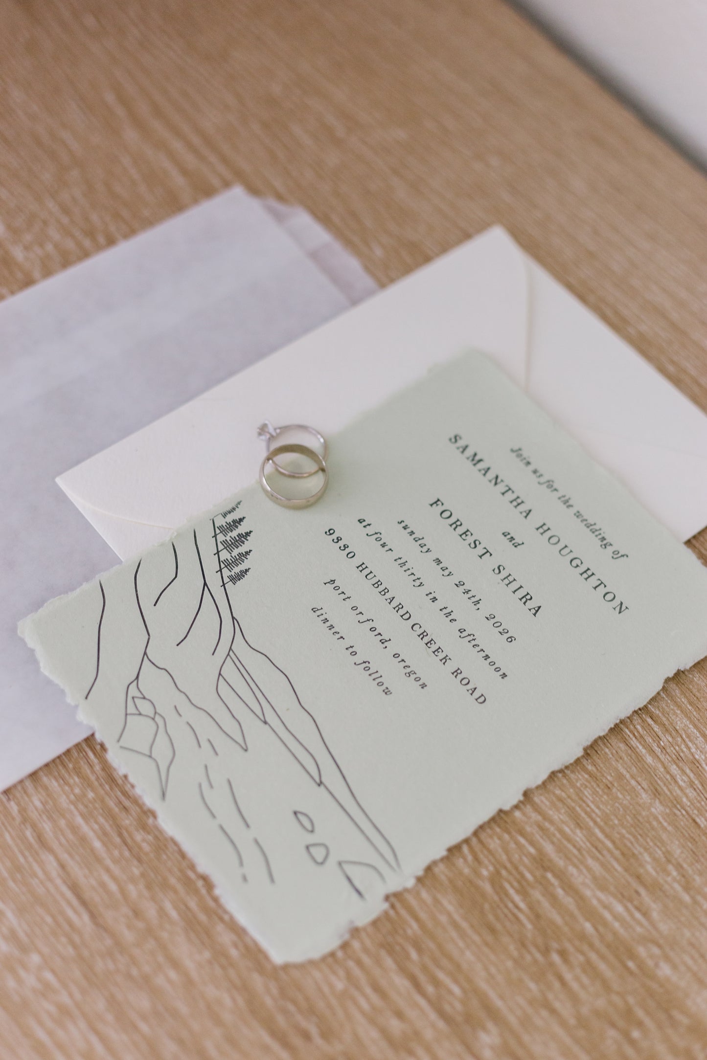 Letterpress Wedding Invitations | The Classic