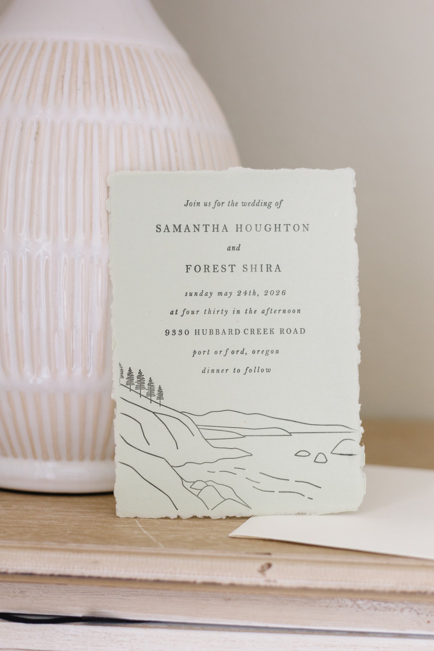 Letterpress Wedding Invitations | The Classic