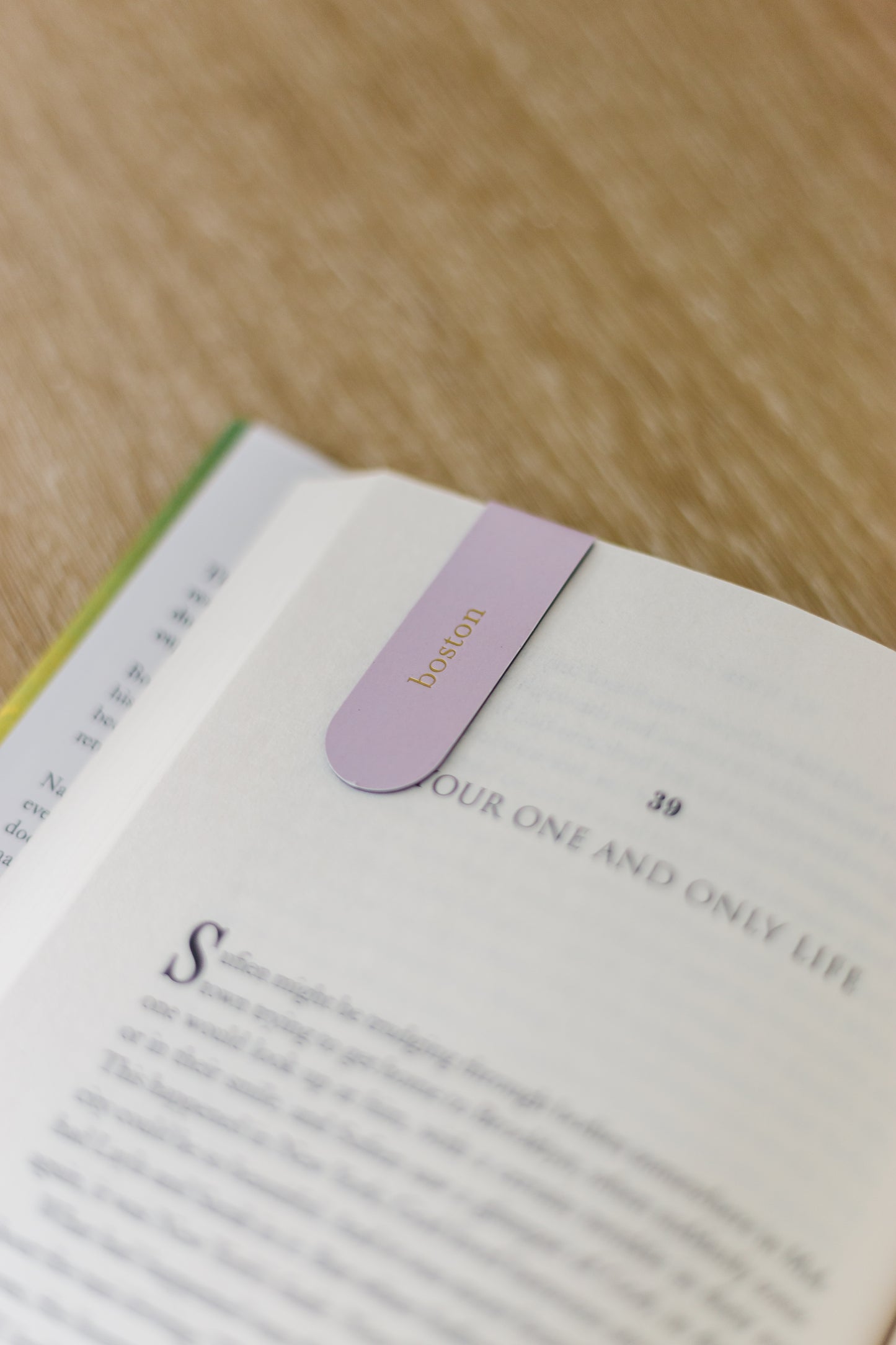 Custom Text Foil Embossed Magnetic Bookmarks