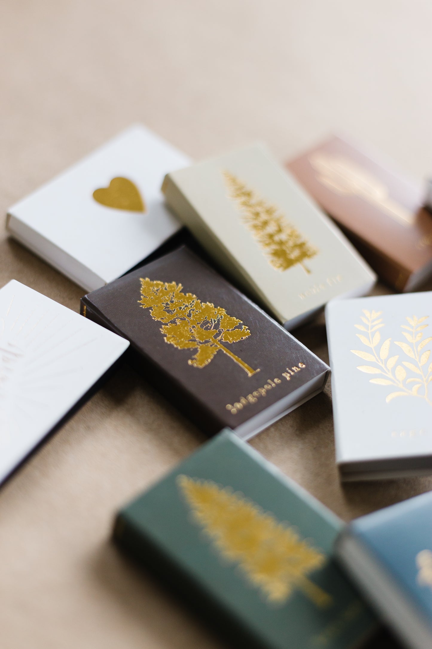 Lodgepole Pine Tree Matchbox