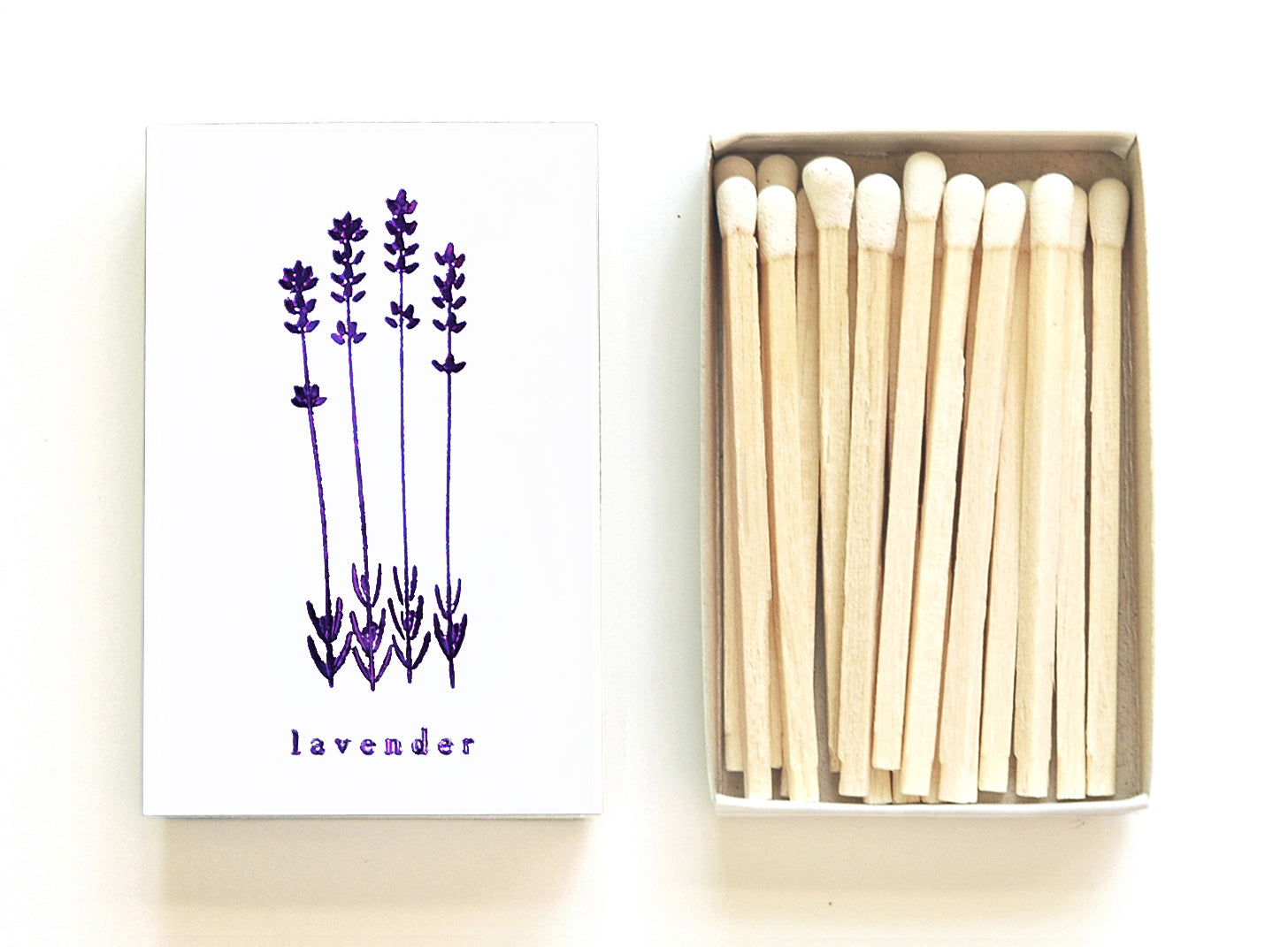 Lavender Matchbox - Studio Portmanteau
