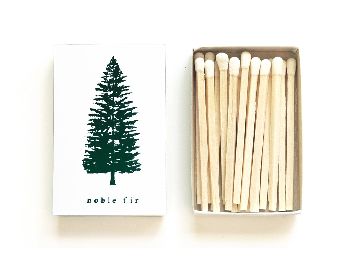 Noble Fir Tree Matchbox - Studio Portmanteau